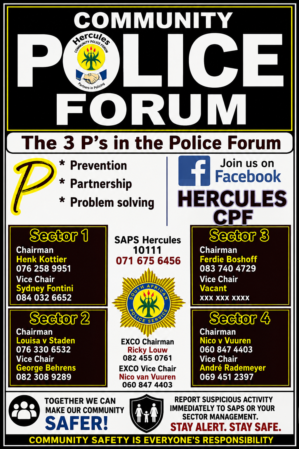 CPF Initiatives & Community Events