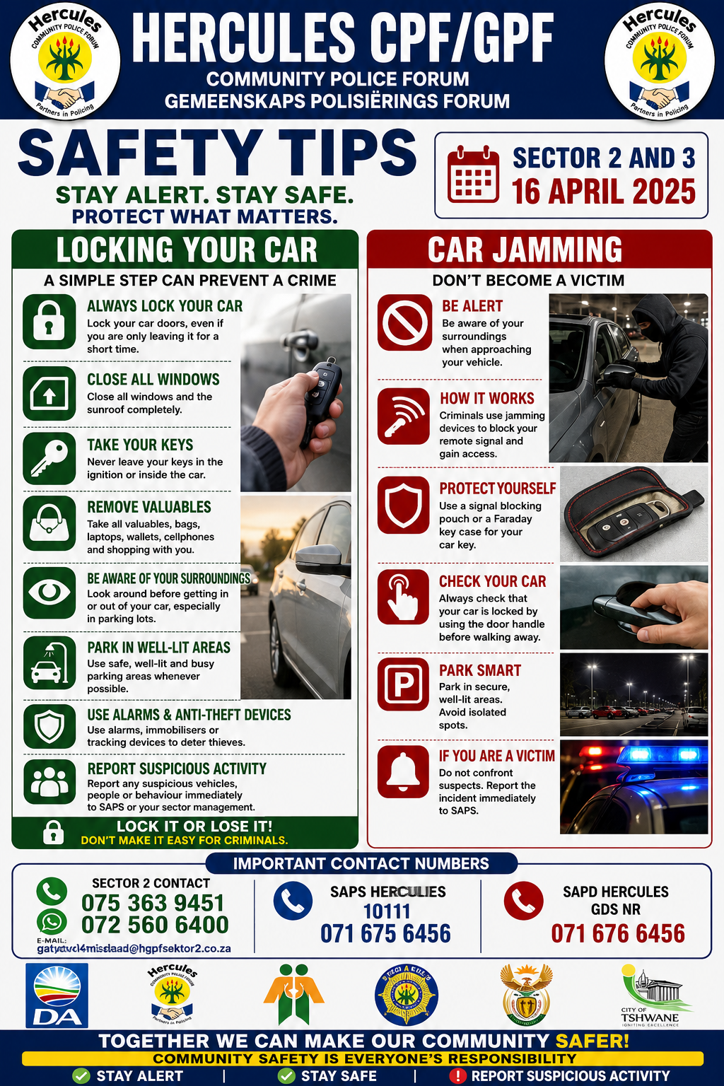 Safety and Awareness
